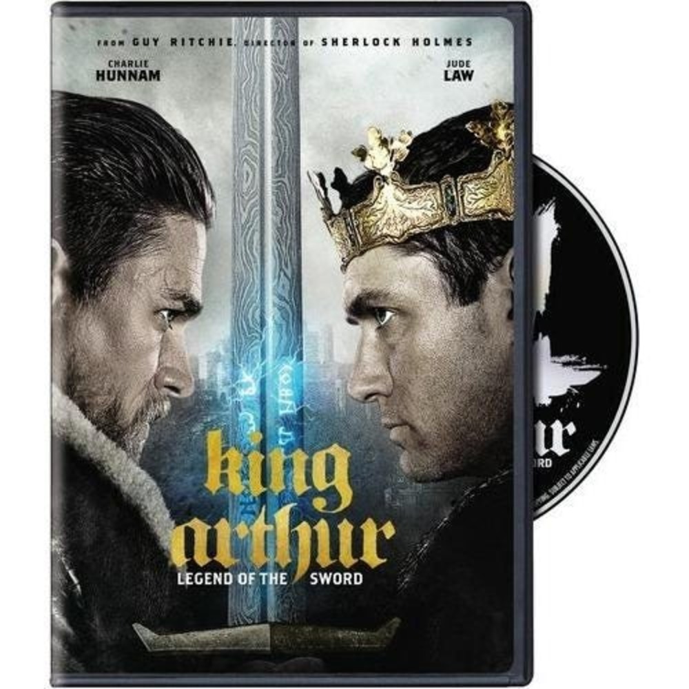 King Arthur: Legend of the Sword (DVD, 2017)